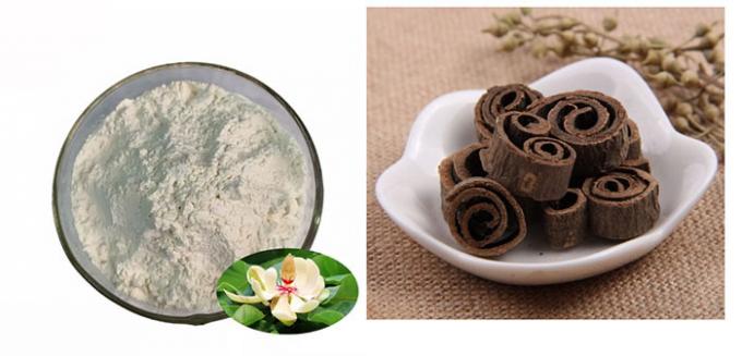 Φυσική Magnolia σκόνη αποσπασμάτων φλοιών 98% Officinalis για την ιατρική 0