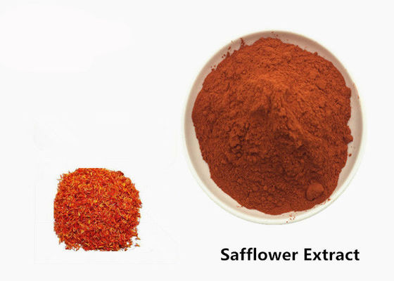 Ιατρική υδροδιαλυτή λεπτή Safflower σκόνη εκχυλισμάτων φυτού προμηθευτής
