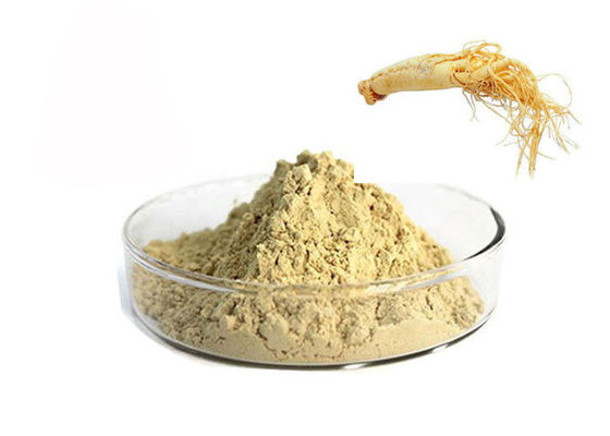 Καθαρή βοτανική Ginseng σκόνη ρίζας CAS 90045-38-8 80% Ginsenosides προμηθευτής