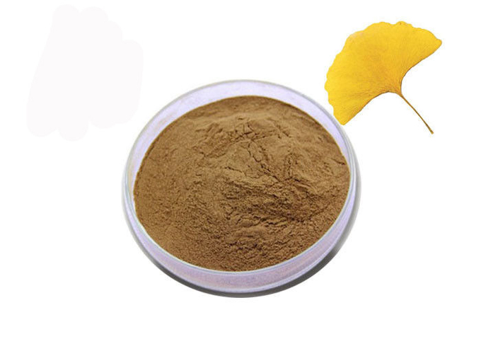 Φαρμακευτικός βαθμός σκόνη αποσπασμάτων Ginkgo Biloba για την υγειονομική περίθαλψη 0